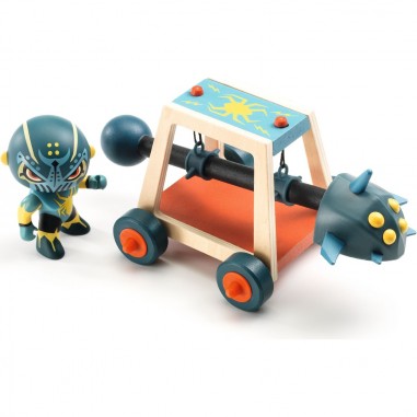 Chevalier Arty Toys avec Machine de guerre - Spider Attack - Djeco