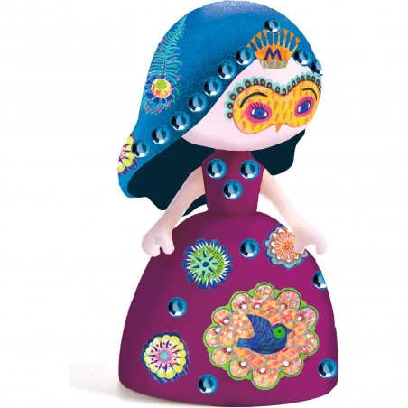 Princesse Arty toys avec tatouages autocollants - Miss M - Djeco