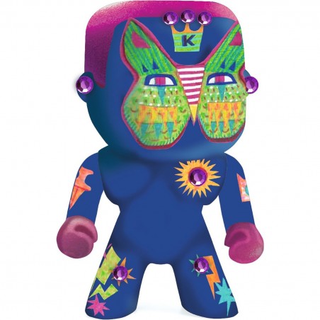 Chevalier Arty toys avec tatouages autocollants - Mister K - Djeco