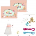 Bracelets et cartes d'amitié à fabriquer - Tila et Fleurs - Djeco