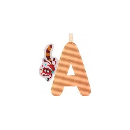 A lettre en tissu Georges