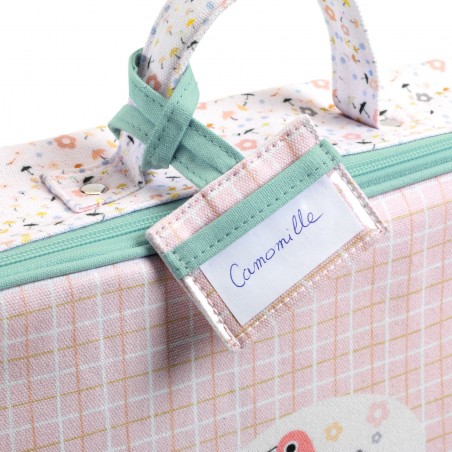 Valise de voyage pour poupée - Pomea - Djeco