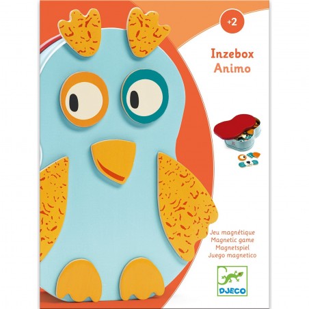 Inzebox Animo - magnets en bois - Djeco