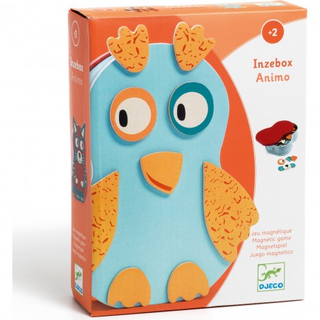 Inzebox Animo - magnets en bois - Djeco