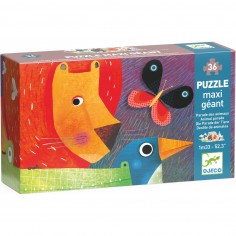 Puzzle Géant - La parade des animaux 36 pièces - Djeco