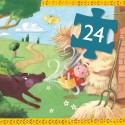 Puzzle silhouette - 24 pièces - Les trois petits cochons - Djeco