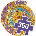 Puzzle 350 pièces rond - Puzzle observation : Histoire - Djeco