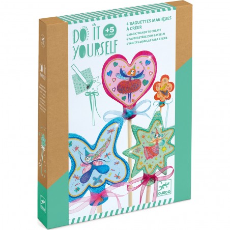 Baguettes magiques petites fées - Do it Yourself - Djeco