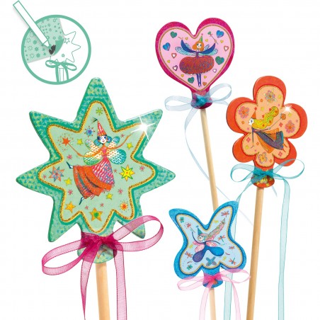 Baguettes magiques petites fées - Do it Yourself - Djeco