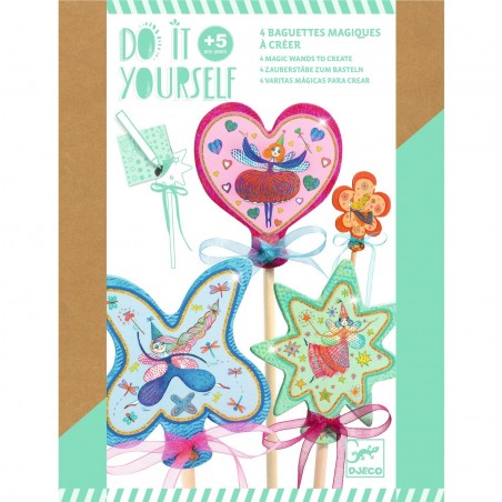 Baguettes magiques petites fées - Do it Yourself - Djeco