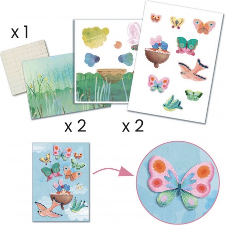 Fairy Box coffret 6 activités créatives - Thème des fées - Djeco
