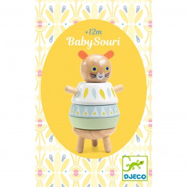 Jouet Empilable Souris - BabySouri - Djeco