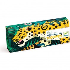 Puzzle 1000 pièces : Gallery : Leopard - Djeco