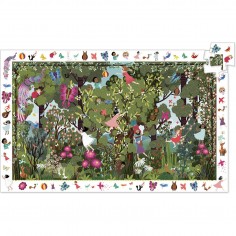 Puzzle 100 pièces : Observation : Jeux au jardin - Djeco 2