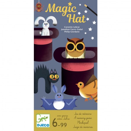 Jeu de mémoire et d'observation Magic Hat - Djeco