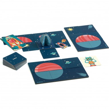 Jeu d'adresse et de stratégie Space Cat - Djeco