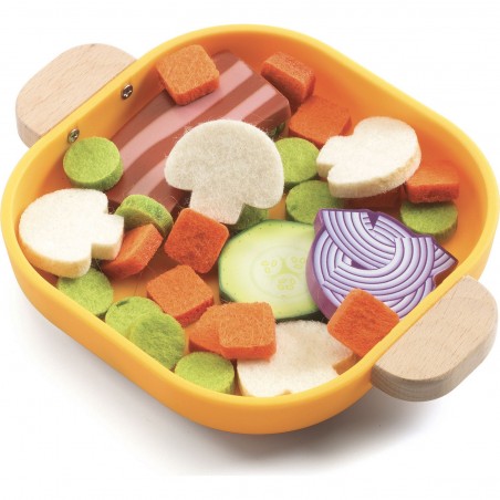 Set de dînette : Ustensiles cuisine - Cook et Scratch - Djeco