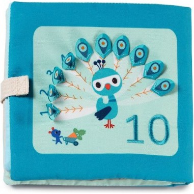 Livre bébé - Apprendre à compter - 1 2 3 - Lilliputiens