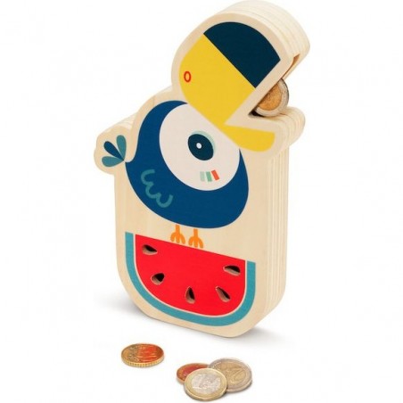Tirelire pour bébé Toucan Pablo - Lilliputiens
