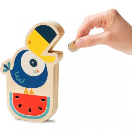 Tirelire pour bébé Toucan Pablo - Lilliputiens