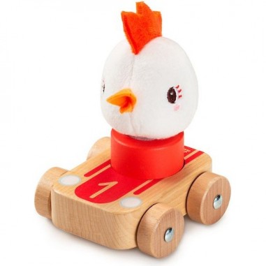 Petit train à tirer - Thème de la Ferme - Lilliputiens