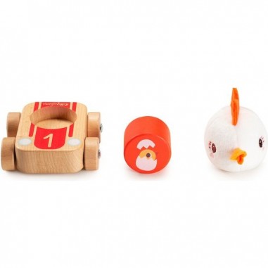 Petit train à tirer - Thème de la Ferme - Lilliputiens