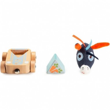 Petit train à tirer - Thème de la Ferme - Lilliputiens