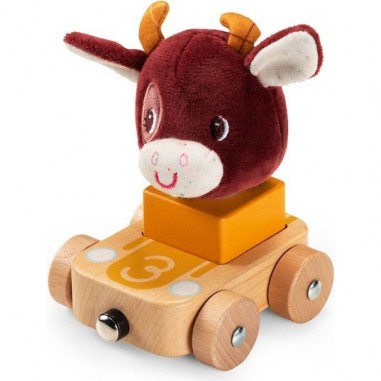 Petit train à tirer - Thème de la Ferme - Lilliputiens