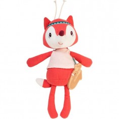 Peluche Musicale cotion bio : Alice la renarde - Lilliputiens
