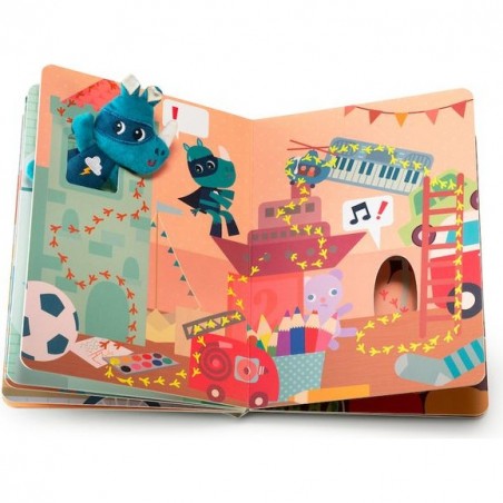 Livre labyrinthe, Super Marius - Mon premier livre parcours - Lilliputiens