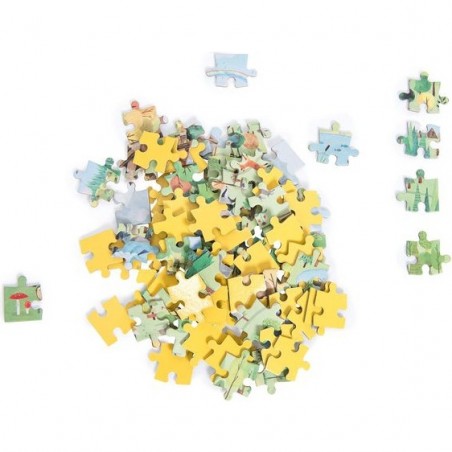 Puzzle explorateur la forêt 96 pièces - Moulin Roty
