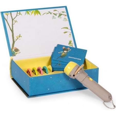 Lampe à histoires livre La famille Souris Ecole des loisirs - Moulin Roty