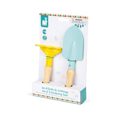 Outils de Jardinage - Pelle et Rateau : Happy Garden - Janod