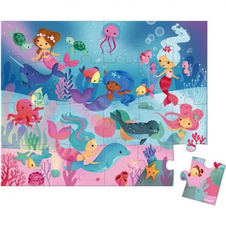 Puzzle Les Sirènes 24 pcs - Janod