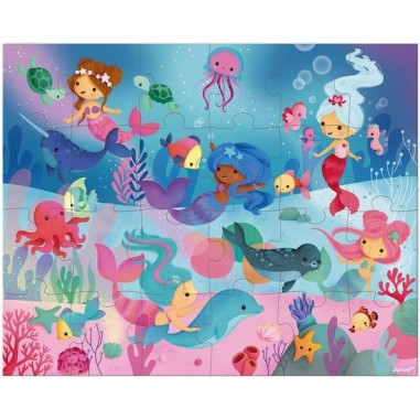 Puzzle Les Sirènes 24 pcs - Janod