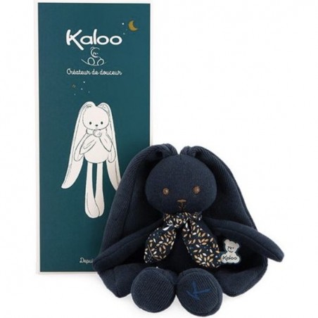 Doudou Petit Lapinoo bleu nuit - Kaloo