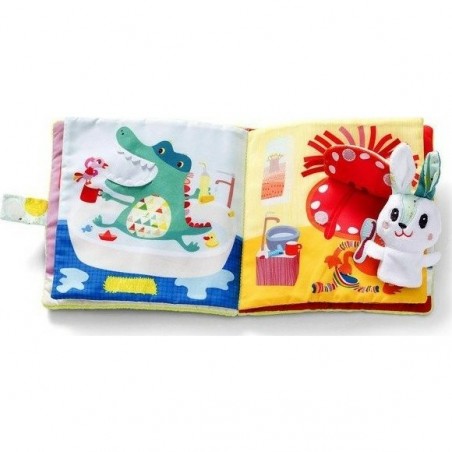 Livre en tissu "Petit Lapin Dentiste" - Lilliputiens