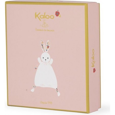Doudou lapin Rose Coquelicot - K'Doux - Kaloo