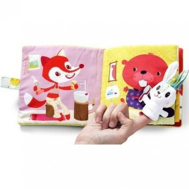 Livre en tissu "Petit Lapin Dentiste" - Lilliputiens