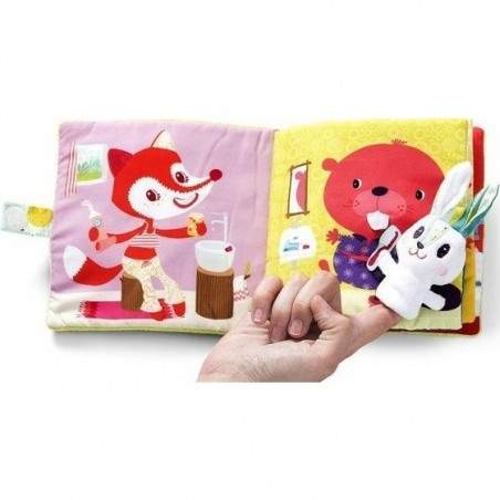 Livre en tissu "Petit Lapin Dentiste" - Lilliputiens