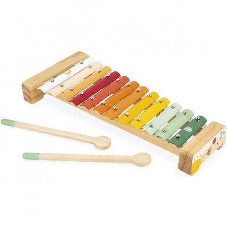 Xylophone métalique Sunshine - Janod