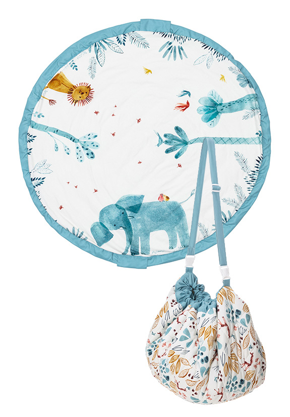 Tapis de jeu nomade Sous mon Baobab