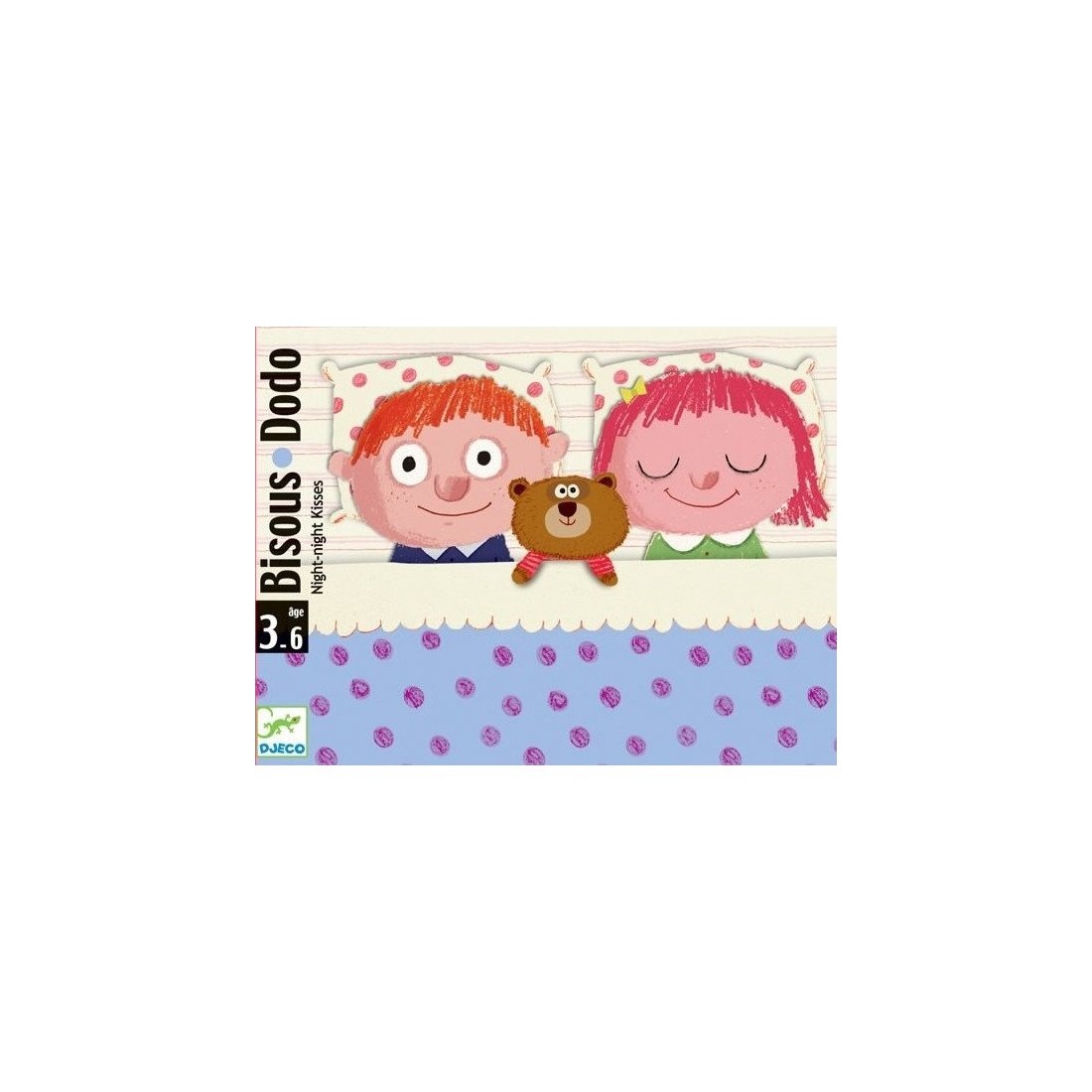Jeu de cartes Bisous Dodo