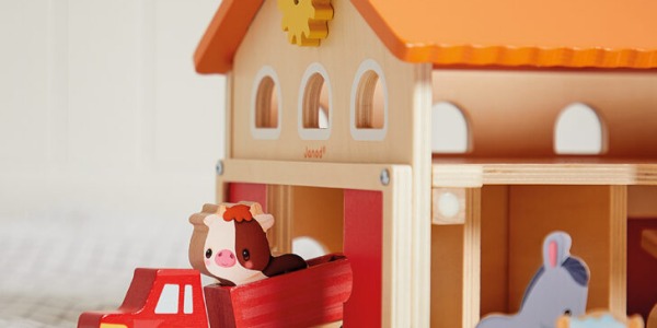 Les jouets sur le thème de la ferme
